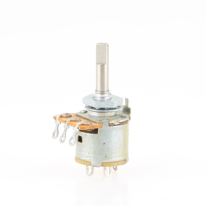 Dreh Potentiometer Mono Schalter 0 2W 10k Log Mit 4 16mm Achse