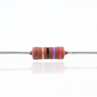 27 Ohm 1W 5% Widerstand