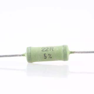 22 Ohm 1W 5% Widerstand