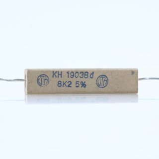 8.2k Ohm 9W 5% axial Zementwiderstand