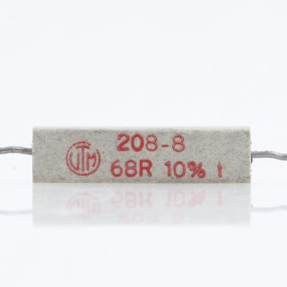 68 Ohm 5W 10% axial Zementwiderstand