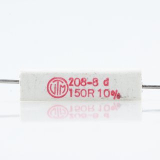 150 Ohm 5W 10% axial Zementwiderstand