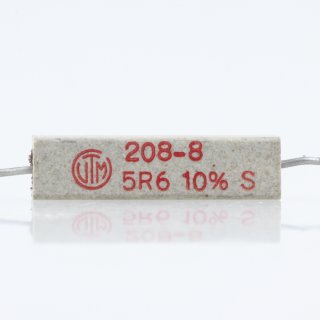 5.6 Ohm 5W 10% axial Zementwiderstand