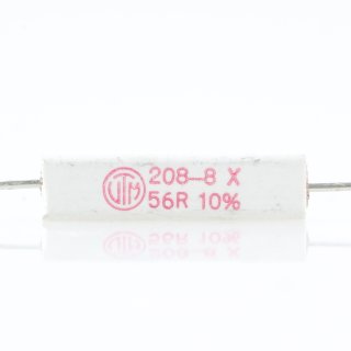 56 Ohm 5W 10% axial Zementwiderstand