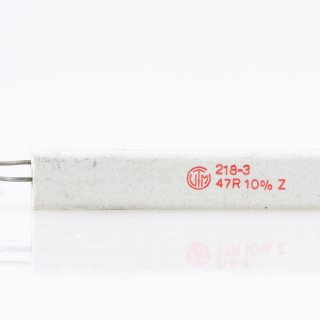 47 Ohm 10% 17W radial Zementwiderstand