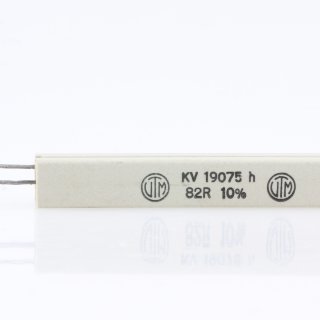 82 Ohm 10% 17W radial Zementwiderstand