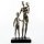 Deko Design Skulptur Figur "Mutter mit Kindern" 26cm Bronze