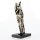 Deko Design Skulptur Figur "Mutter mit Kindern" 26cm Bronze