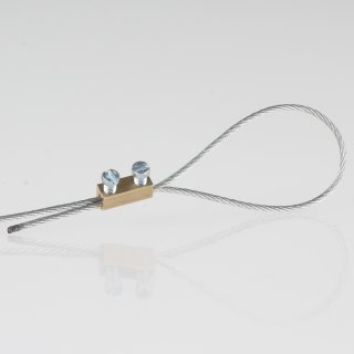Schnurschalter mit Schiebeknopf und Zugentlastung für Flachleitung, 2 A,  250 V