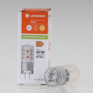 LEDVANCE  LED-Stiftsockellampe GY6,35/12V/4W=(40W) warmweiß 2700K 470 lm