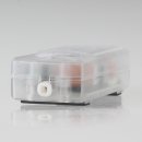 Tradim 20-60W 230V/12V Schnurdimmer Schnurtrafo transparent mit Dimmer