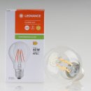 E27 LEDVANCE LED Filament Leuchtmittel klar 4W=(40W) 240V 470 lm 2700K warmweiß