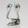 Lampen Pendelrohr Aufhänger Metall, Klemmbefestigung und Erdung M13x1 Feingewinde
