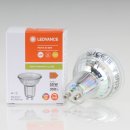 LEDVANCE GU10 PAR16 LED Leuchtmittel 4.5W=(50W) 3000K 350lm 36° dimmbar Reflektor-Lampe