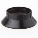 E14 Schraubring 43x15mm Thermoplast/Kunststoff schwarz...