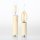 E14 Kerzenhülse Fassungshülse Kunststoff Elfenbein 26x100mm mit Tropfen für Kronleuchter Lampenfassung