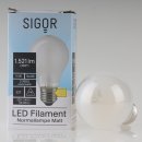 Sigor E27 LED Filament Leuchtmittel matt 11W=(100W) 220-240V 1521 lm 2700K warmweiß dimmbar