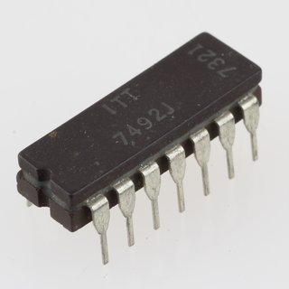 SN7492J IC Integrierte Schaltung DIP-14 ITT