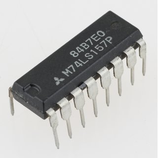 M74LS157P IC Integrierte Schaltung DIP-16 Mitsubishi