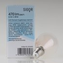 Sigor E14 LED Filament Tropfenlampe matt 4,5W = (40W) 470lm 2700K warmweiß dimmbar