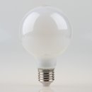 Sigor E27 LED Globe 80mm Filament Leuchtmittel opal 7W=60W 240V 720 lm warmweiß dimmbar