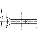 Häfele Maxifix Exzenter Verbindergehäuse 35x17mm blank