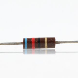 62 Ohm 0.5W 5% Widerstand